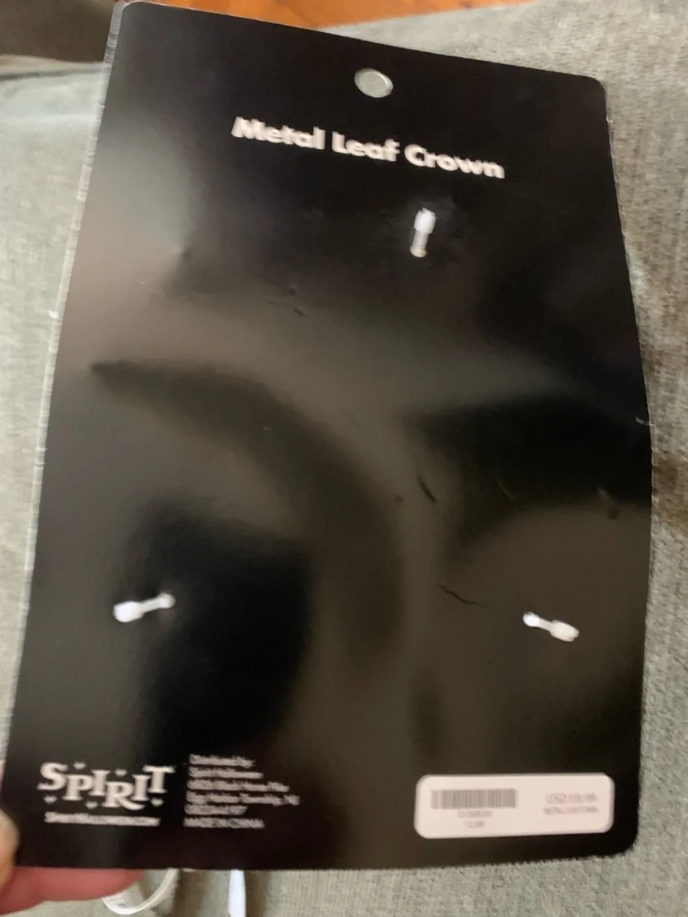 Spirit Metal Leaf Crown - Gold Headband